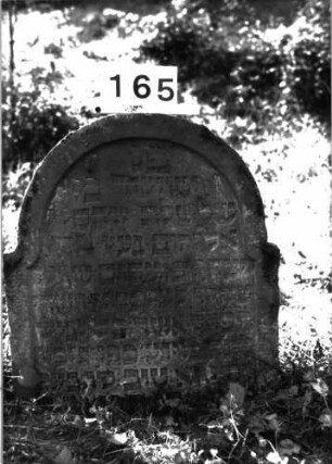 Grabstein 165