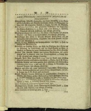 Libri Theologici Theologorvm Avgvstanae Confessionis.