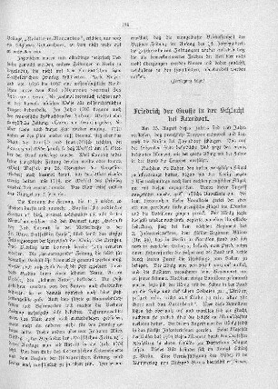 Friedrich der Große in der Schlacht bei Zorndorf