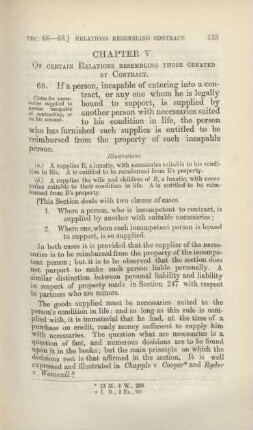 Chapter V. Of certain relations resembling those created by contract