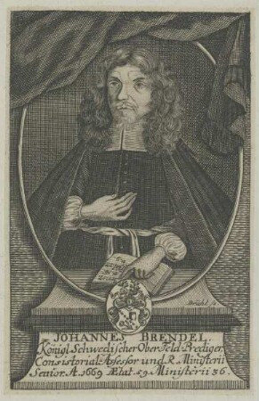 Bildnis des Johannes Brendel