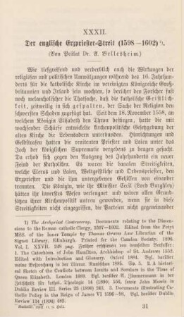 481-495 Der englische Erzpriester-Streit (1598-1602)