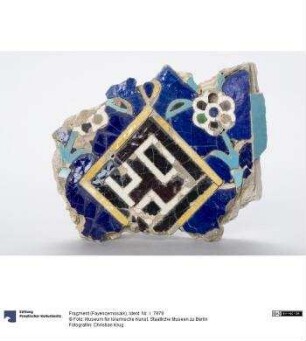 Fragment (Fayencemosaik)