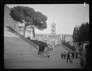 Rom (Italien): Freitreppe zum Kapitol
