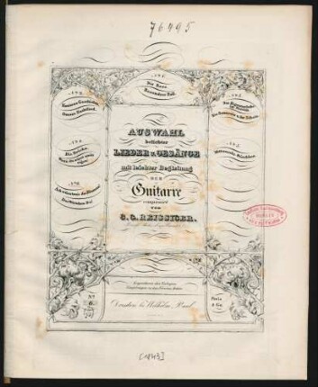 N°. 6: Ach wüssten's die Blumen