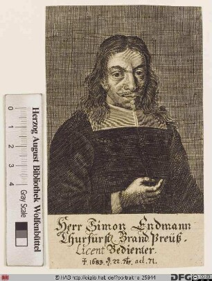 Bildnis Simon Endmann
