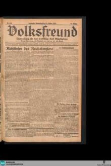 Der Volksfreund : Tageszeitung für das werktätige Volk Mittelbadens