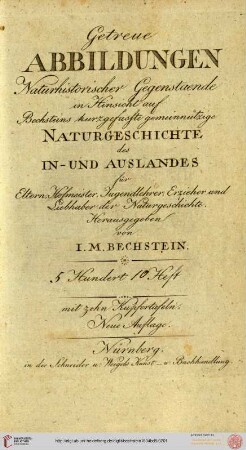 Des fünften Hundert, 10. Heft (Tafeln 90-99)