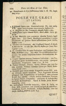 194-204, Poetae Vet. Graeci Et Latini.