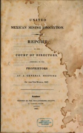 Report of the Court of Directors. 1827,[3]. 7. March