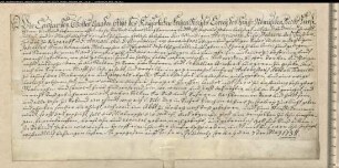 Corveyscher Lehnbrief für das Kloster Nazareth über die beiden Güter vor Stormede und Eringhausen.