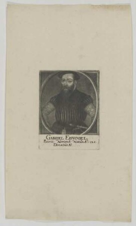 Bildnis des Gabriel Eisvogel