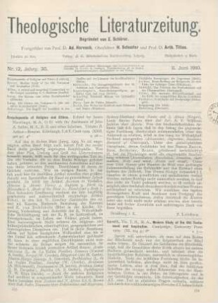 353-354 [Rezension] Hastings, James (Ed.), Encyclopaedia of Religion and Ethics. Vol. II