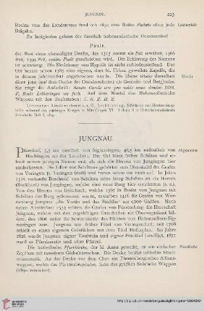 ⟦Jungnau⟧