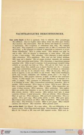 Nachträgliche Berichtigungen