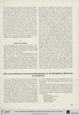13/14: Goethe als Zeichner