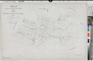Rheine r.d.Ems (Rheine), Zusammenlegung Rodde, Urkarte I Flur 15,1