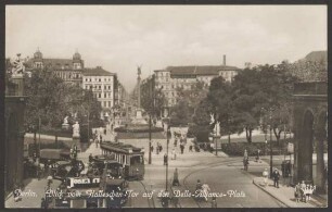 Ansichtskarte Belle-Alliance-Platz, Blick vom Halleschen Tor [2/4]