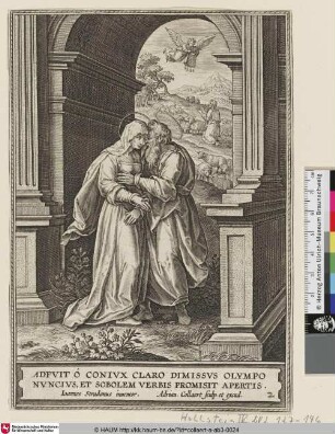 [The Meeting at the Golden Gate; Das Treffen an der Goldenen Pforte]