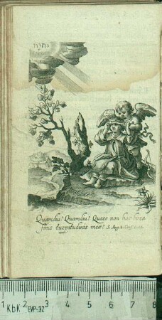 [VII. Quamdiu? Quamdiu? Quare non hac horâ finis turpitudinis meæ? Lib. 8. Confess. c. 12.]
