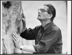 Fritz Kühn : Portrait des Bildhauers Fritz Kühn