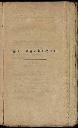 Sinngedichte