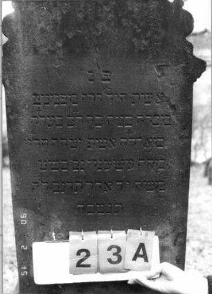 Grabstein 23A
