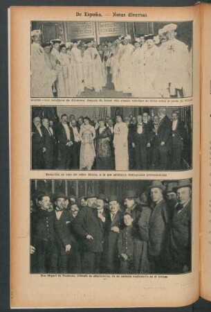 De España : Notas diversas