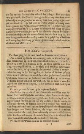 Het XXXV. Capittel