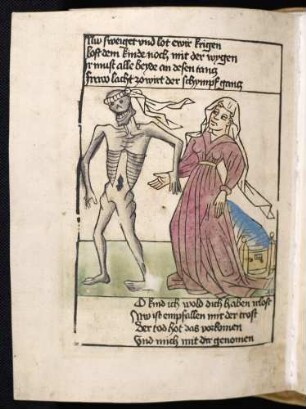 Der Tod zieht die Mutter zum Tanz.