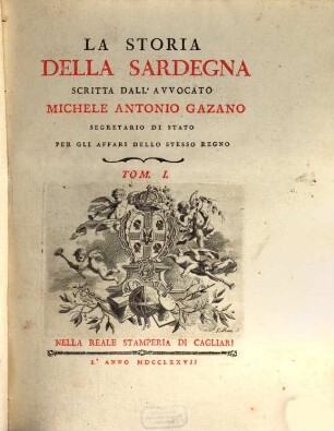 La Storia Della Sardegna, 1