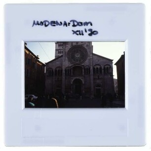 Modena, Dom : Westfassade