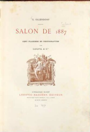 Paris Salon de .... 1887