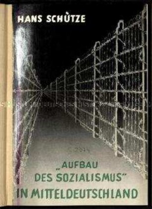 Schrift über die politischen Prozesse in der DDR