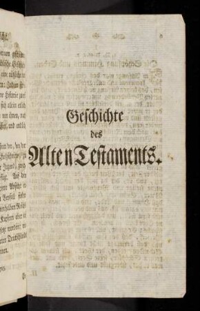 5-256, Geschichte des Alten Testaments