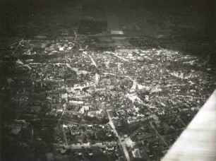 Halberstadt. Luftbild-Schrägaufnahme von Süden
