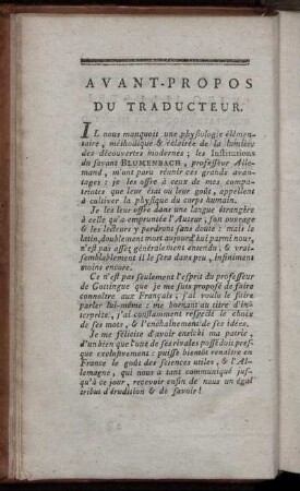 Avant-Propos du Traducteur