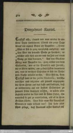 Dreyzehntes Kapitel