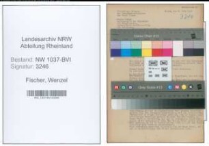 Entnazifizierung Wenzel Fischer , geb. 24.10.1907 (Arbeiter)