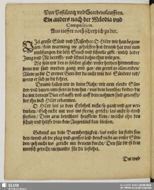 Viel große Sünd' und Missetat
