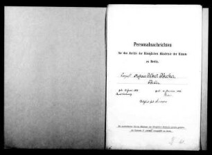 Becker, Albert Ernst Anton - Komponist 1884 - Januar - 26