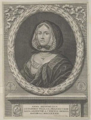 Bildnis der Anna Elisabetha Prasch