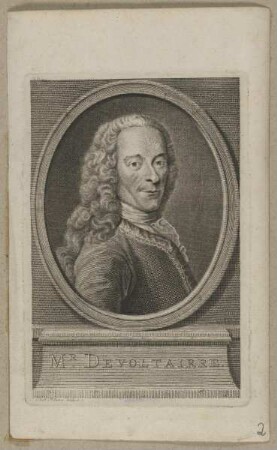 Bildnis des Voltairre