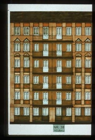 Diapositive: Kottbusser Straße, Mariannenstraße, Reichenberger Straße, 1984