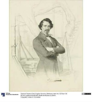 Eugène Simonis, Bildhauer