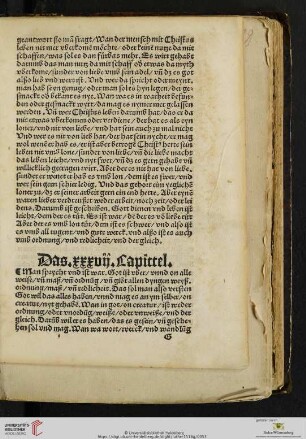 Das xxxvii. Capittel