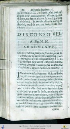 Discorso VIII.