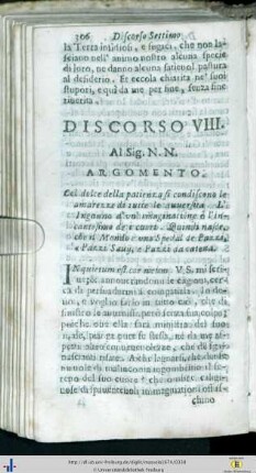 Discorso VIII.