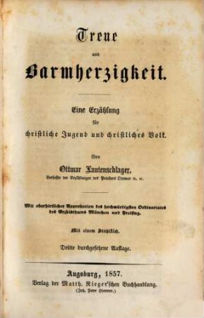 Treue und Barmherzigkeit