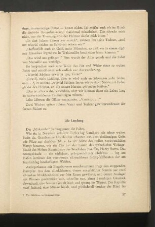 Die Landung